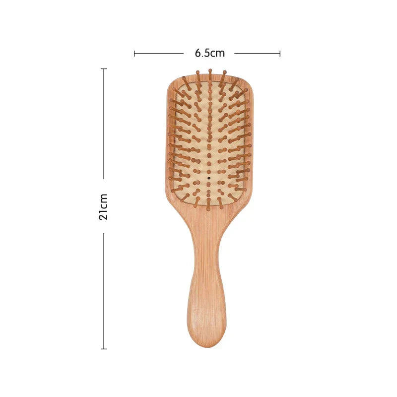 Bamboo Comb – Gentle Scalp Massage & Eco-Friendly Grooming