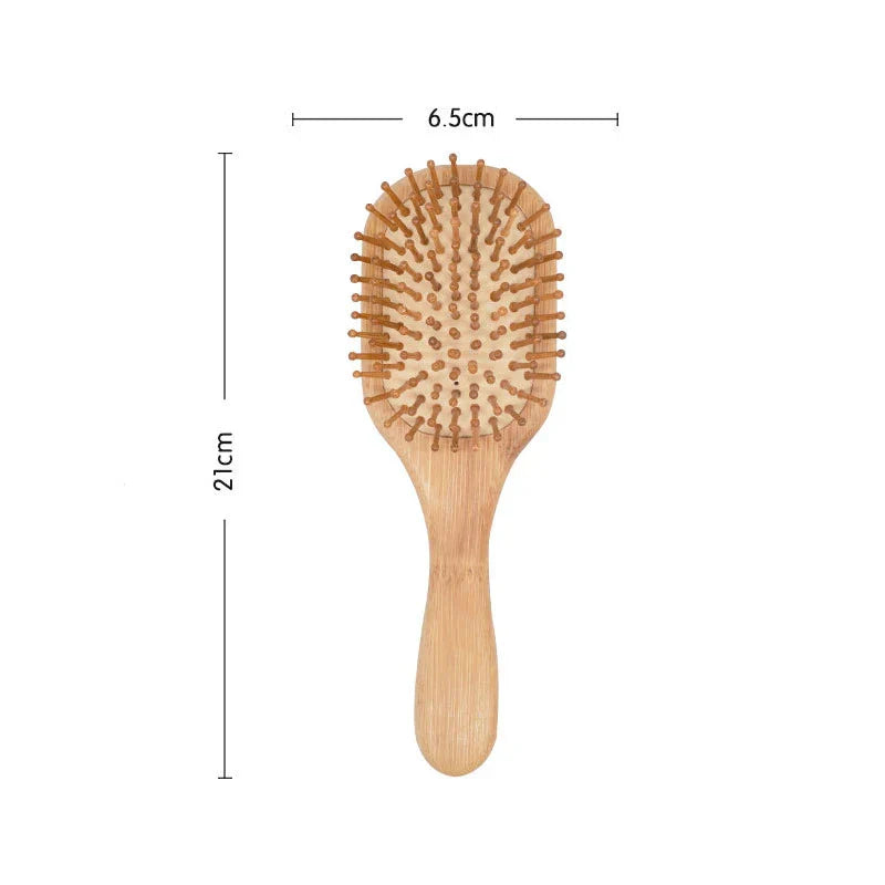 Bamboo Comb – Gentle Scalp Massage & Eco-Friendly Grooming