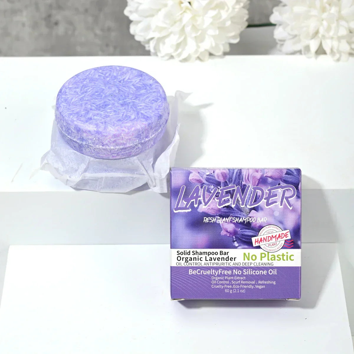 Provence Lavender Cleansing Bar – Handmade Soap for Hair & Body