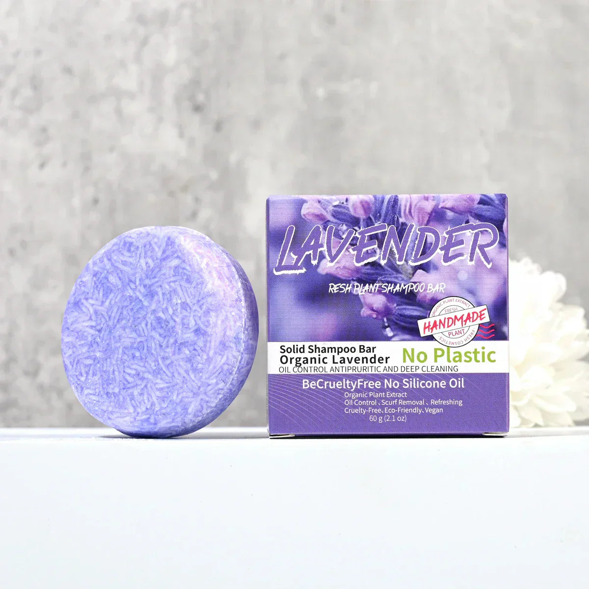 Provence Lavender Cleansing Bar – Handmade Soap for Hair & Body