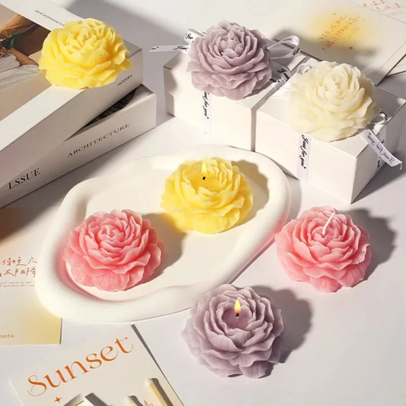 Flower-Shaped Decorative Candle – Perfect Gift for Any Occasion