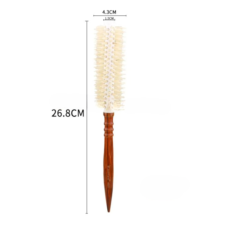Round Bamboo Hair Brush – Eco-Friendly Styling Tool