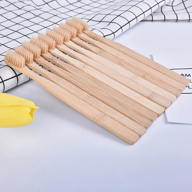 Bamboo Brush Set – Eco-Friendly Hygiene Essentials