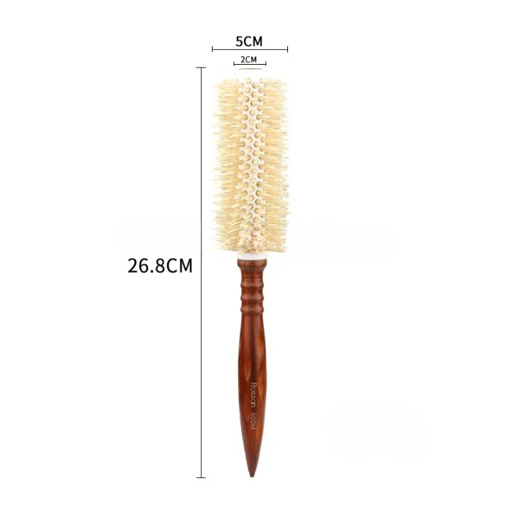 Round Bamboo Hair Brush – Eco-Friendly Styling Tool